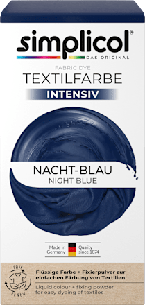 SimplicolTextilfarbe intensiv Nacht- Blau, 1 St