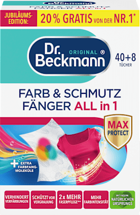 Dr. BeckmannFarb-und Schmutzfangtücher, 48 St