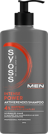 syossShampoo Men Intense Power, 440 ml