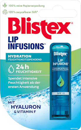 BlistexLippenpflege Lip Infusions Hydration LSF 15, 3,7 g