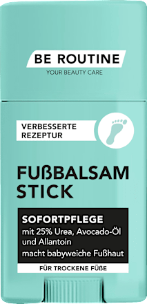 BE ROUTINEFußcreme, Fußbalsam Stick 25% Urea, 50 g