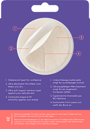 GXGM Stilleinlagen 18 Stück - Waschbar & Ultrasaugfähig