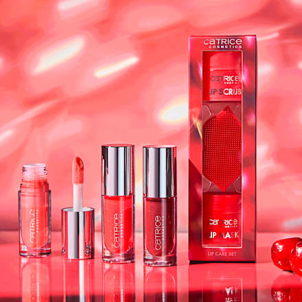 Peeling a maska na rty Eternal Red Lip Care Set Catrice