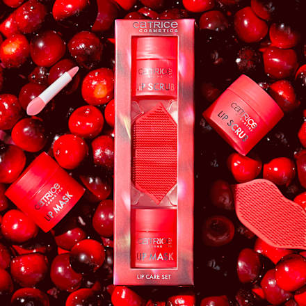 Peeling a maska na rty Eternal Red Lip Care Set Catrice