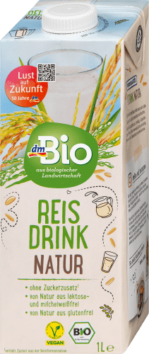 l Reis Drink natur, 1 Pflanzendrink,