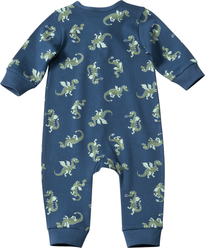 Gr. St Schlafanzug Drachen-Muster, 1 mit blau, 86/92,