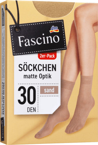 onesize, 30 DEN, Söckchen St sand matt 2
