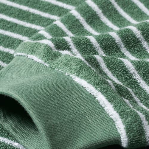 Schlafanzug mit Streifen-Muster, & St 1 weiß, Gr.104, grün