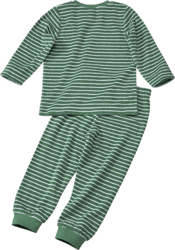 weiß, St mit Gr.92, 1 Schlafanzug Streifen-Muster, & grün