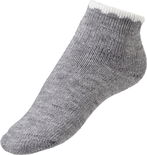 Socken mit Wolle, grau, St 1 35-38, Gr