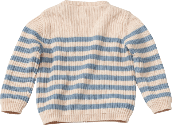 Pullover aus St Strick, 1 Gr. & 92, blau, weiß