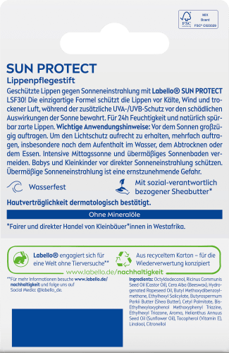 30, Lippenpflege 4,8 Sun g LSF Protect