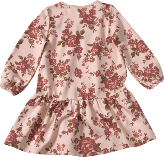 Kleid Pro Climate mit Rosen-Muster, rosa, Gr. St 110, 1