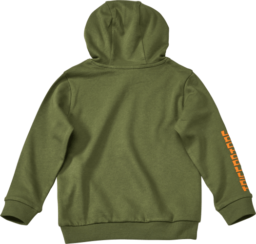 Sweatshirt mit Gr. Kapuze, grün, 110, St 1