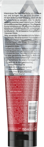 Hellbraun, 150 Farb-Glanzbehandlung Glossing ml