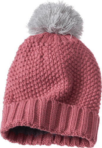 Mütze aus Strick, pink, Gr. 50/51, 1 St