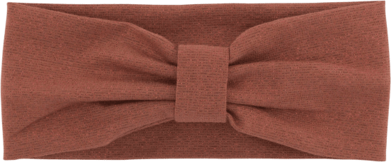 Stirnband mit 110/116, 1 Glitzer-Effekt, Gr. St rotbraun