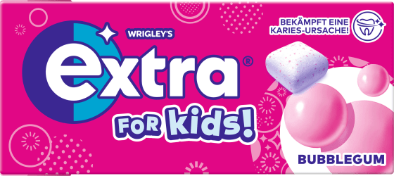 Kaugummi Extra for Kids, Bubblegum, zuckerfrei, 8 St