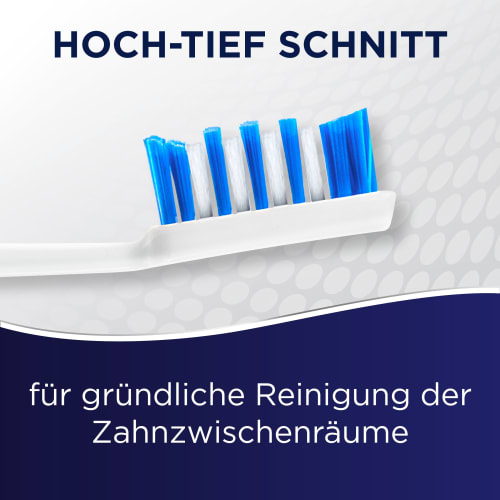 Zahnbürste Clasic Hoch-Tief St hart, 1