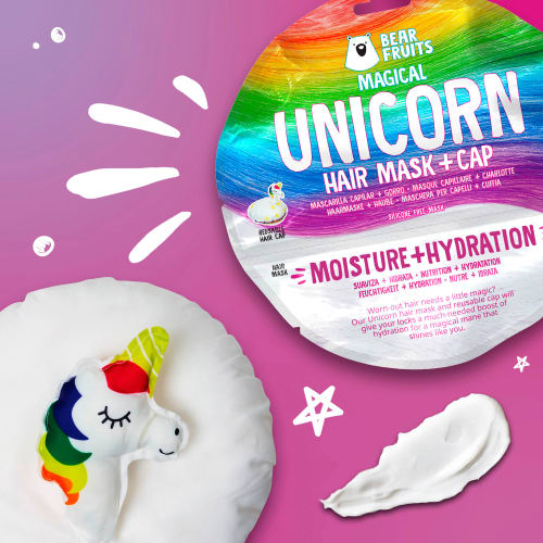 mask ml 20 cap, Haarmaske Unicorn, + Hair