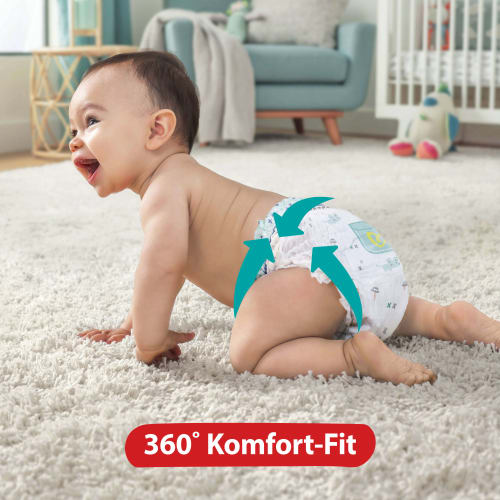 Baby Pants Premium Protection St Gr.5 (12-17 kg), 144 Junior Monatsbox