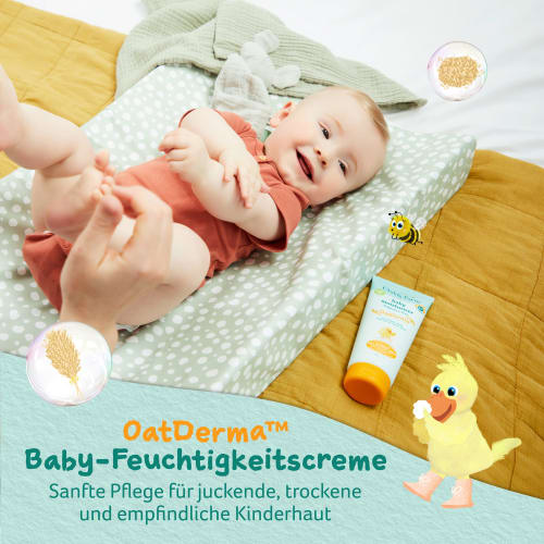 Baby Creme Feuchtigkeit OatDerma parfümfrei, 200 ml