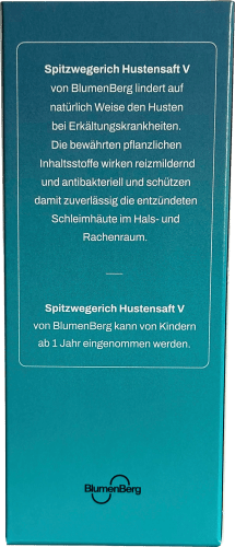 Spitzwegerich Hustensirup, 250 ml