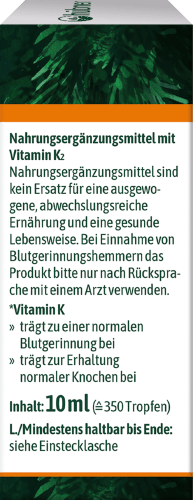 K2 Tropfen, Vitamin 10 ml