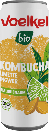 Ingwer, & Limette 0,25 l Kombucha