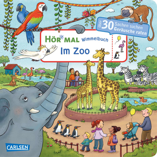 Hör mal Wimmelbuch Im Zoo, 1 St
