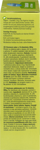Traubenzucker, 10 Vitamine, 500 g