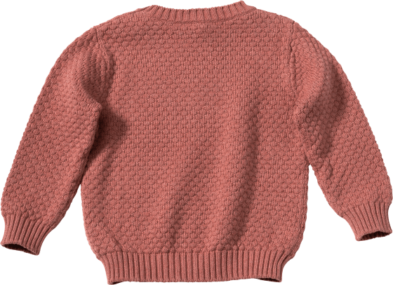 Pullover mit Struktur, rosa, Gr. St 116, 1