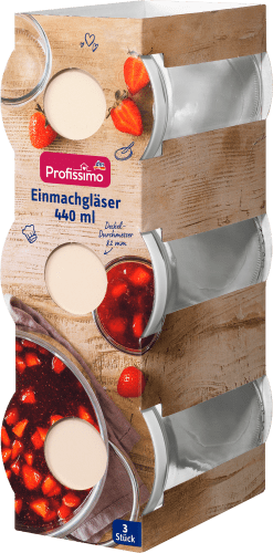 Einmachgläser 440ml, 3 St