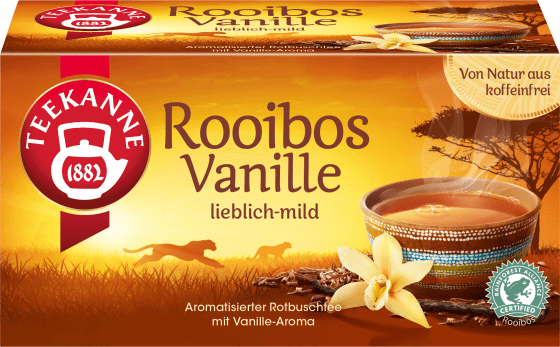 Kräutertee Rooibos, Vanille g 35 Beutel), (20