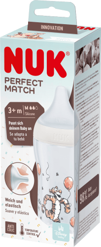 Babyflasche Perfect Match Tigger, creme, ab 3 Monaten, 260 ml, 1 St