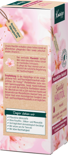 Körperöl Hautzart Mandelblüten, 100 ml