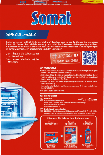 Spülmaschinen-Salz Spezialsalz, 1,2 kg