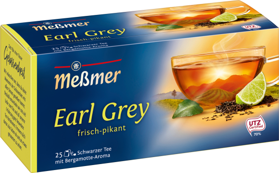 Schwarzer Tee Earl Grey 43,75 (25 g Beutel)