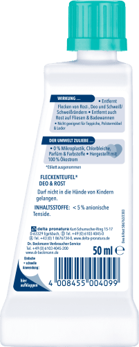 Rost ml Fleckenteufel & Deo, Fleckenentferner 50