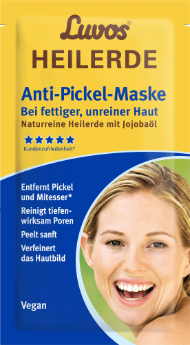 Gesichtsmaske ml Anti Pickel Heilerde, 15