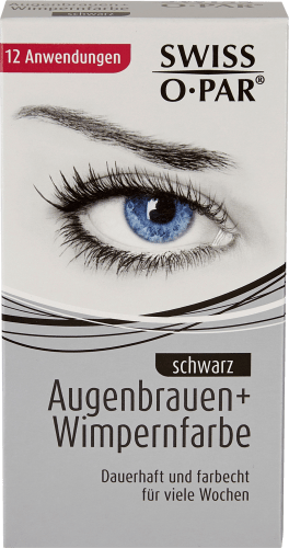Augenbrauen- und Wimpernfarbe schwarz, 1 St