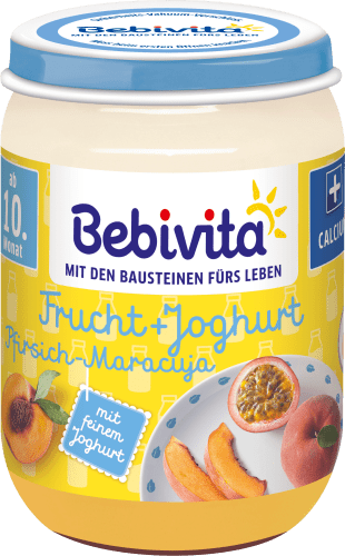 10. & ab Monat, Joghurt Frucht Pfirsich-Maracuja 190 g