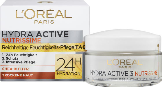 Gesichtscreme Hydra Active 3 Nutrissime, 50 ml | Tagescreme