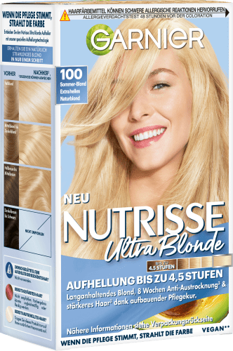 Sommer-Blond, 1 100 Helles Naturblond, St Haarfarbe Extra