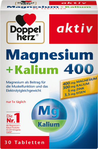 Magnesium + Kalium Tabletten 30 St., 57,2 g