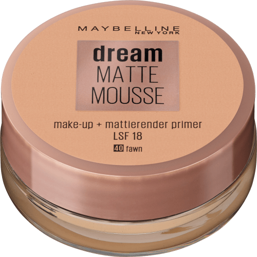 Primer Dream Matte Mousse, LSF 18, 40 Fawn, 18 ml