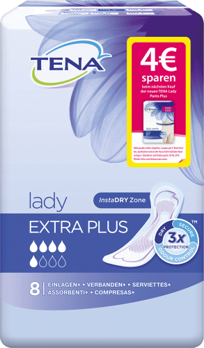 St Extra Lady Plus 8 Blasenschwäche, Hygieneeinlage