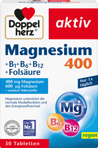 Magnesium 400mg Tabletten 30 St, 38,9 g | Magnesium