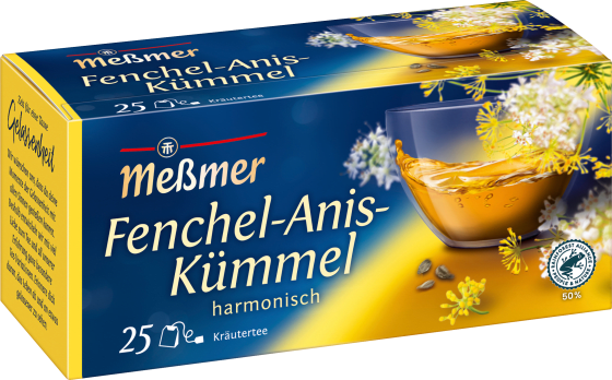 Kräutertee Fenchel, Beutel), g 50 Anis, (25 Kümmel