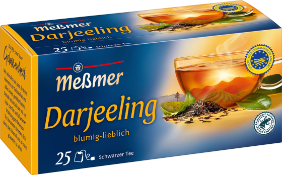 Schwarzer Tee (25 Darjeeling 43,75 g Beutel),